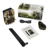 Willfine 5.8CG & 5.8CS 4G 24MP Trail Camera Photo Traps with 940nm No Glow LEDs GPS Functions for Wildlife Garden Monitoring