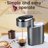 600W Portable Coffee Maker Machine 9 Bar Pressure Extraction Hot Cold Dual Brew with Touchscreen 220V