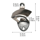 30pcs Vintage Bottle Cap Opener Wall Mount for Home Kitchen