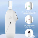 Professional Facial Vaporizer Women Skincare Steam Cleaner Machine Portable Nano Nebulizer Electric Aesthetics Facials Equipment