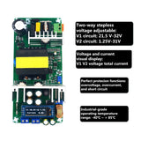 Dual Voltage Adjustable Switching Power Supply Board 220W High Power Iindustrial Power Module Bare Board 9A/5A Dual Current