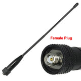 669C SMA Male/SMA Female Dual Band VHF/UHF Antenna For Yaesu VX-3R 5R BaoFeng UV-5R TYT TH-UVF8D UVF9 Kenwood TK370 TK372 Radio