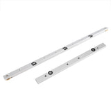 Aluminium Alloy Miter Bar Slider Table Saw Gauge Rod Woodworking Tool Sturdy In Use