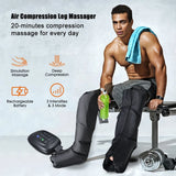 Air Compression Leg Massager Rechargeable Foot Calf Massage Boots For Relaxation Muscle Pain Relief Promote Blood Circulation