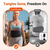 Red Light Therapy Belt Infrared Weight Loss Belt Pain Relief Heating Belt Portable Rechargeable Body Slimming Belt for Waist