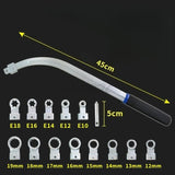 15pcs/set of Car Engine Belt Adjustable Wrench for Disassembly and Assembly of Idler Pulley Tensioning Special Auto Repair Tool