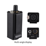 In Ear Monitor Amplifier With XLR Input Volume Adjustment Portable Stereo Headphone Amp Plug Play