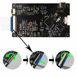 8.8inch 1920X480 600 nits IPS Strip Bar LCD Display HSD088IPW1 and USB Type C Board