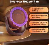 Desktop Heater Fan,Mini Radiator Home Office Warmer Machine for Winter,Convenient Room Heater,Winter Heating Home Appliance