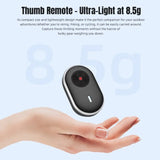 20M Bluetooth Remote Control Mini Multifunctional Camera Wireless Shooting Controller for DJI Action6/5/4/Osmo 360/Insta360