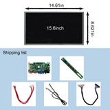 H-D VGA USB LCD Controller Board 15.6" LQ156M1LG21 1920X1080 600nit LCD Screen