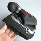 LHD DSG Gear Shift Knob With Dust Leather Cover Gearbox Shift Lever For VW Golf 6 MK6 GTI GLI Scirocco 16D713203A