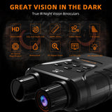 GTMEDIA-Digital Infrared Night Vision Binoculars, 5X Digital Zoom, Hunting Scope, Night Vision Telescope