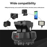 GW-Electric SLR Camera Gimbal 360-Degree Electric Remote Control Smart Gimbal Formobile Phone 9-Speed Adjustable