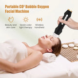 Portable CO2 Oxygen Bubble Pen Rechargeable Facial Cleaning Balance Serum Input Pen Anti-aging Skin Care Beauty Device