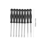 8Pcs/Set Garden Carburetor Adjustment Tool Kit Iron Engine Tune Up Screwdrivers 15.5cm Length 203g Weight for Stihl Husqvarna