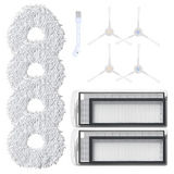 Narwal T10 Accessories Resuable Mop Cloth Microfiber Filter Side Brush For Robot Sweeping Replacement Parts Set