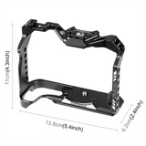 E-Easy To Use-1 PCS Video Camera Cage Parts Accessories For Canon EOS R10 Camera Aluminum Alloy Stabilizer Rig Cage