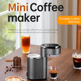 600W Portable Coffee Maker Machine 9 Bar Pressure Extraction Hot Cold Dual Brew with Touchscreen 220V