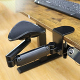 Multifunction Arm Rest Support for Desk Durable Adjustable Wrist Support for Computer Chair Mount Keyboard Armrest Mouse Tray