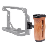 B27B Universal Wooden Side Handle For ARRI For Smallrig For Tilta Camera Cage Rig Extension Grip SLR Photo