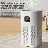 Negative Ion Air Purifier With HEPA Filter Smoke Remover Air Cleaner Negative Ion Purification Machine Odor Eliminator Machine