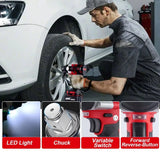 1800nm High Torque Electric Wrench 1/2 Inch Brushless Impact Wrench DTW700 Cordless Power Tool for M*akita 18v Battery