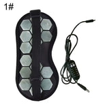 Eye Mask Massager Tourmaline Eye Electric Jade Stone Massage Heat Therapy Germanium Infrared Relaxation Health care Gift