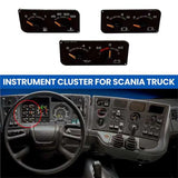 Digital Tachometer Oil Pressure Gauge Instrument Cluster For Scania Truck 1434134+ 1434135+ 1434136