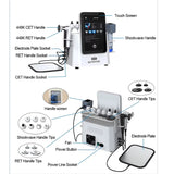 2026 Professional Smart Tecar Therapy Pain Relief, CET RET EMS Stimulation, ESWT Shockwave ED Equipment