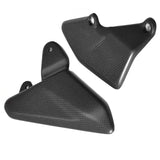 Carbon Fiber Motorcycle Fairing Heel Guards Foot Plates Protector For DUCATI Multistrada V4 V4S Pikes Peak 2021-2024