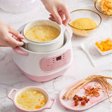 Electric Slow Cooker Stew Cup Food Steamer Multicooker Ceramic Pot Cubilose Stew Pregnant Tonic Baby Supplement Food Warmer 200W