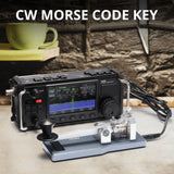 New xiegu VK-5 Mini Shortwave Radio Aluminum Alloy Automatic CW Electric Key 3.5mm
