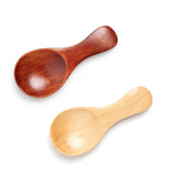 30pcs Small Wooden Spoons Mini Teaspoons for Spice Honey