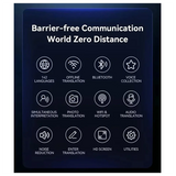 M50 AI Voice Real Time Translator Machine 142 Multi Online Languages Voice-Record 3.97 Inch Portable Offline Tradutor