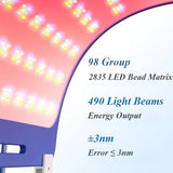 Electric Led Face Light Therapy Physiotherapy Beauty Instrument Women Portable Home Use Beauty Devices Skincare Aesthetic Device