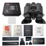 Z9158 4K UHD Digital Tactical Telescope Camera Head Mounted Infrared Night Vision Binoculars for Hunting Camping with Flashlight