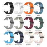 Ocean Sport Silicone Band Replacement Soft Bracelet Sweatproof Sport Watchband Watch Strap for Samsung Galaxy Watch 7 Ultra 47mm