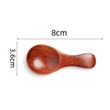 30pcs Small Wooden Spoons Mini Teaspoons for Spice Honey