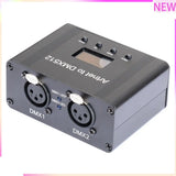 B27B 2X Artnet DMX 512 Ethernet Lighting Controller Interface,2 Universe