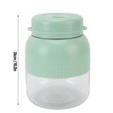 Portable Blender 500ml Electric Personal Juicer for Shakes Smoothies Blender Juicer Cup Rechargeable for Gym Travel Kitchen