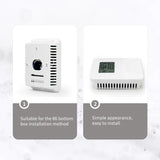 Room Temperature and Humidity Transmitter with Display for HVAC Control