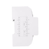 Three Phase Watt Hour Meter LCD Display Multifunction 380V Rail Type 7P Electric Energy Meter 5(100)A with RS485 Communication