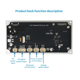 2.8 Inch TFT Color Screen Lossless Audio Decoding Board Module Amplifier Audio Player DC 4.5-5.0V Car FM Radio Module