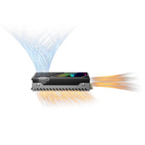 M.2 2280 SSD Heatsink Heat Sink Cooler with Thermal Silicone Pad 5V 3 Pin ARGB Hard Drive Heatsink M.2 Radiator for M.2 2280 SSD