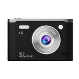 Digital Camera Dual Lens Portable Compact Camera 2.4inch LCD Photography Camera with Fill Light Photo Video Camera for Kids