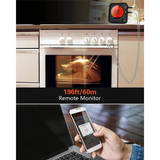 Kitchen Thermometer Bluetooth Wireless Digital Meat Food Thermometer With 4 Probes For BBQ Smoker Oven Grill Cooking