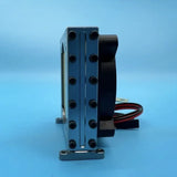 RC Hydraulic Model Radiator Hydraulic System Heat Dissipation Accessories With 12V Fan For Excavator Loader