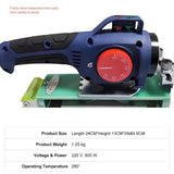 220V 600W Adjustable Temperature Handheld Edge Banding Machine Portable Hot Melt Edge Bander Woodworking Edge Banding Machine