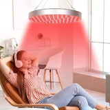 Circular Red Light Therapy Lamps Panel Beauty Rejuvenation Skincare Beauty Instrument Brightening Firm Skin Home Portable Device